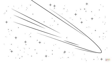 Dibujar Un Cometa Del Espacio Fácil Paso a Paso