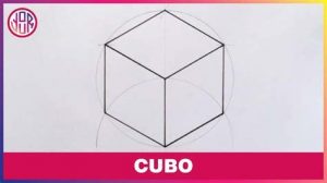 Cómo Dibuja Un Cubo Geometrico Fácil Paso a Paso