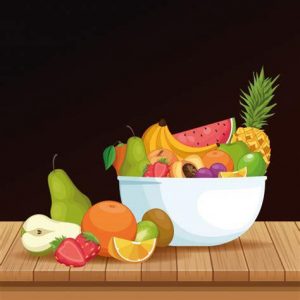 Cómo Dibuja Un Cuenco De Frutas Fácil Paso a Paso