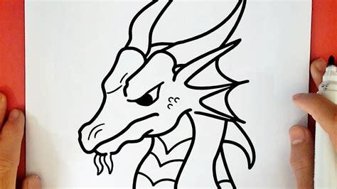  Cómo dibujar Un Dragon Para 】 Paso a Paso Muy Fácil