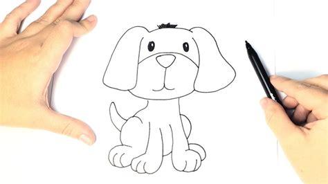 Cómo Dibuja Un Perrito Para Niños Paso a Paso Fácil