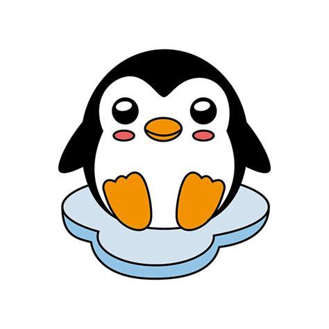 Cómo dibujar Un Pinguino Tierno 】 Paso a Paso Muy Fácil 2023 - Dibuja Fácil