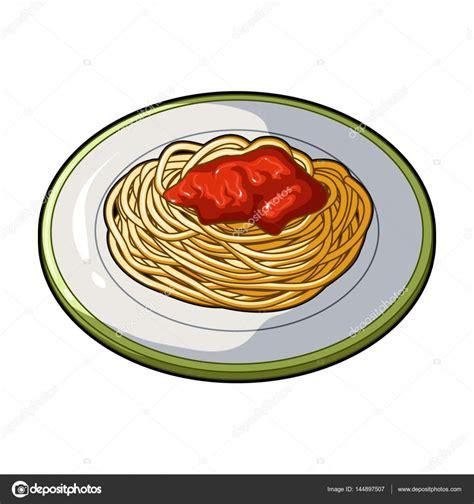 Cómo Dibuja Un Plato De Espaguetis Paso a Paso Fácil