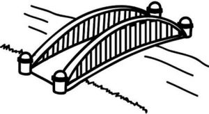 Dibujar Un Puente Para Niños Paso a Paso Fácil