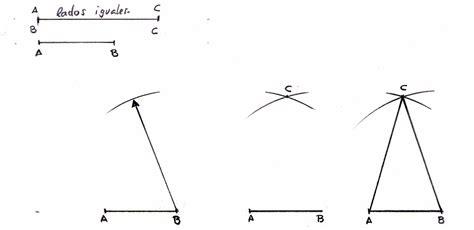 Cómo Dibuja Un Triangulo Isosceles Con Compas Fácil Paso a Paso
