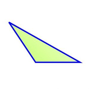 Cómo Dibuja Un Triangulo Obtusangulo Fácil Paso a Paso