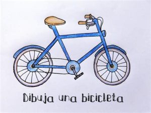 Dibujar Una Bicicleta Con Un Niño Fácil Paso a Paso