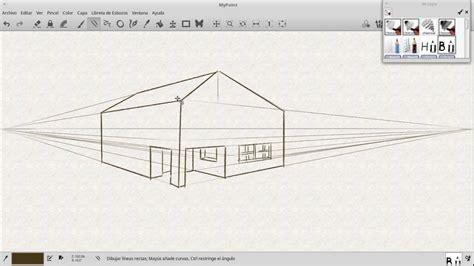 Cómo Dibuja Una Casa En Perspectiva Oblicua Fácil Paso a Paso