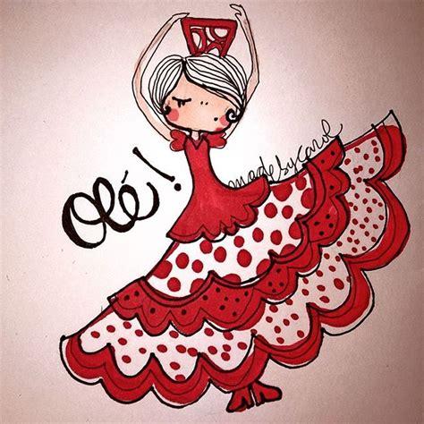 Cómo Dibuja Una Flamenca Paso a Paso Fácil