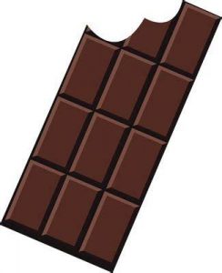 Dibuja Una Tableta De Chocolate Paso a Paso Fácil