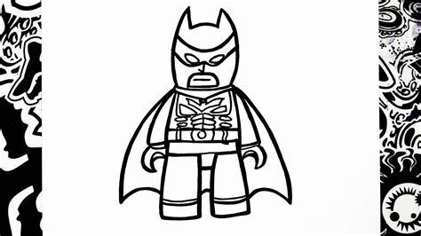 Cómo dibujar A Batman Lego 】 Paso a Paso Muy Fácil 2023 - Dibuja Fácil