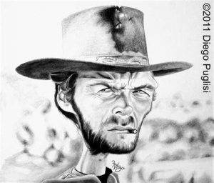 Dibujar A Clint Eastwood Fácil Paso a Paso