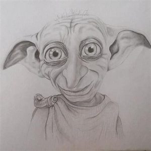Cómo Dibuja A Dobby De Harry Potter Fácil Paso a Paso