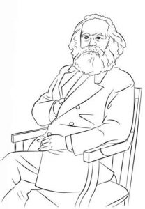 Cómo Dibuja A Karl Marx Paso a Paso Fácil