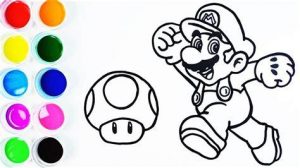 Cómo Dibujar A Los Personajes De Mario Bros Fácil Paso a Paso