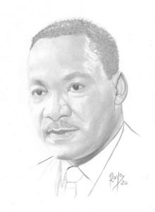 Dibujar A Martin Luther King Fácil Paso a Paso
