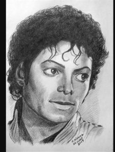Dibuja A Michael Jackson Fácil Paso a Paso