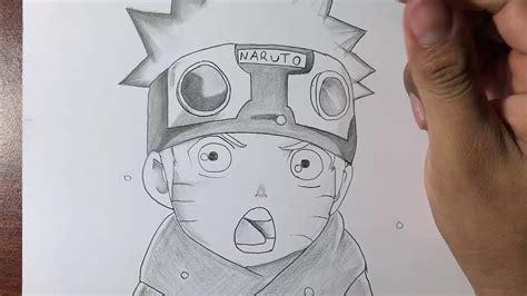 Cómo Dibujar A Naruto Pequeño Paso a Paso Fácil