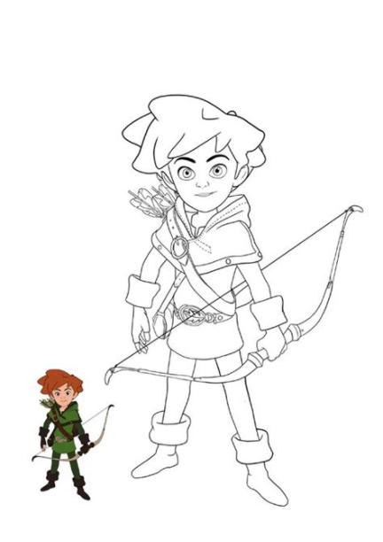 Cómo Dibuja A Robin Hood Fácil Paso a Paso