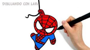 Dibujar A Spiderman Para Niños Paso a Paso Fácil