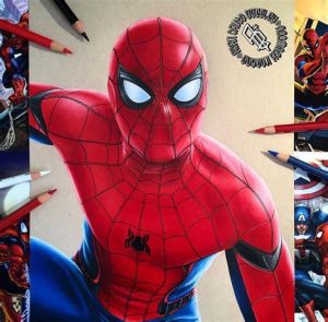 Cómo Dibujar A Spiderman Realista Paso a Paso Fácil