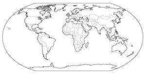 Cómo Dibujar El Mapa Del Mundo Paso a Paso Fácil
