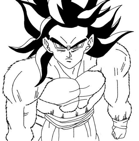 Cómo dibujar Goku Fase 4 】 Paso a Paso Muy Fácil 2023 - Dibuja Fácil