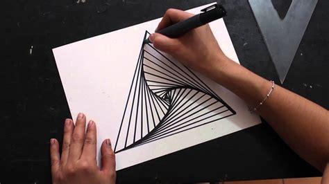  Cómo dibujar Ilusion Optica 】 Paso a Paso Muy Fácil