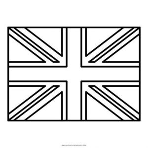Dibuja La Bandera De Reino Unido Fácil Paso a Paso