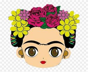 Dibujar La Cara De Frida Kahlo Paso a Paso Fácil