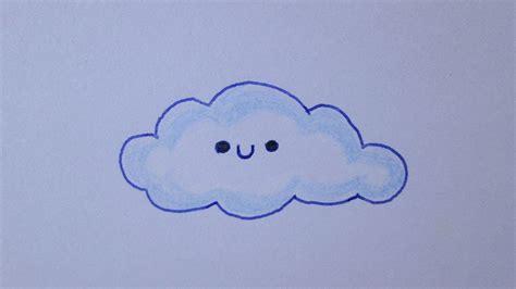 Dibuja Las Nubes Paso a Paso Fácil