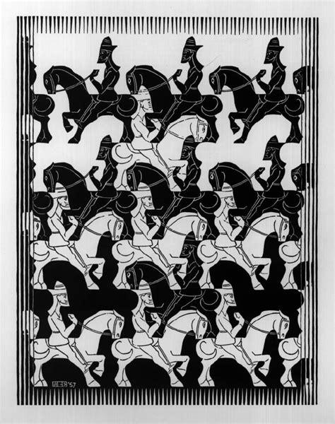 Cómo Dibuja Los Caballeros De Escher Paso a Paso Fácil