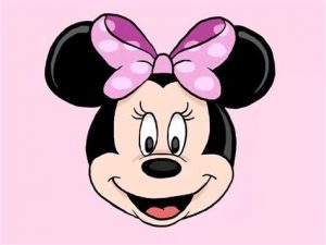 Cómo Dibujar Minnie Mouse Fácil Paso a Paso