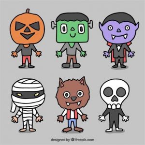 Cómo Dibuja Monstruos De Halloween Paso a Paso Fácil