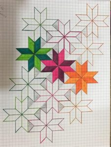 Dibujar Mosaicos Geometricos Paso a Paso Fácil