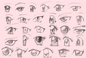 Cómo Dibujar Ojos Anime Realistas Paso a Paso Fácil