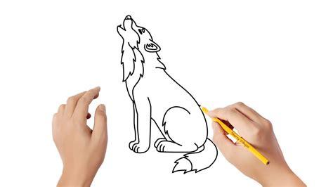 Cómo dibujar Tutorial Un Lobo 】 Paso a Paso Muy Fácil 2023 - Dibuja Fácil