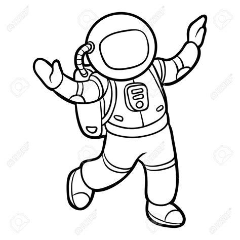Dibujar Un Astronauta Para Niños Fácil Paso a Paso