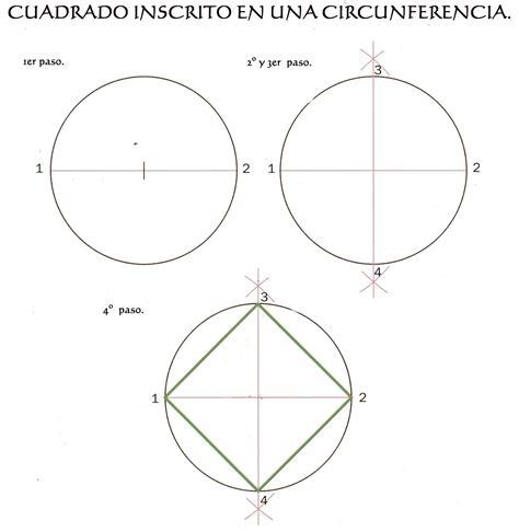 Cómo Dibuja Un Cuadrado En Una Circunferencia Paso a Paso Fácil