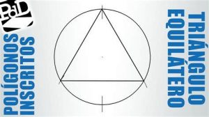Cómo Dibujar Un Triangulo Dentro De Un Circulo Fácil Paso a Paso