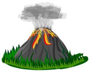 Cómo Dibujar Un Volcan En 3D Fácil Paso a Paso
