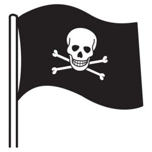 Dibujar Una Bandera Pirata Fácil Paso a Paso