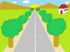 Dibuja Una Carretera Para Niños Paso a Paso Fácil