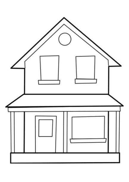Las mejores 65 ideas de Dibujo de casa  dibujo de casa dibujos de casas  infantiles dibujos fáciles