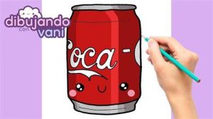Dibuja Una Lata De Coca Cola Fácil Paso a Paso