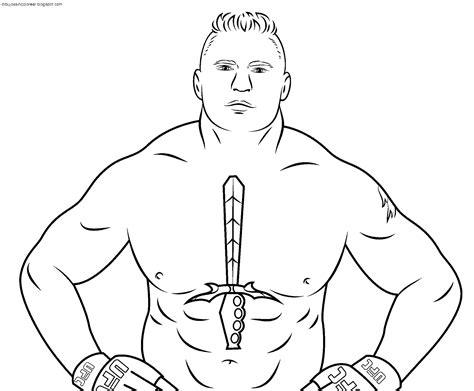 Dibuja A Brock Lesnar Fácil Paso a Paso