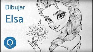 Cómo Dibuja A Elsa De Frozen Paso Por Paso Paso a Paso Fácil