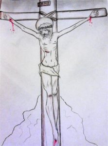 Dibuja A Jesús En La Cruz Paso a Paso Fácil
