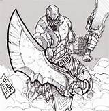 Dibujar A Kratos Paso a Paso Fácil