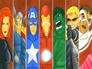 Dibujar A Los Avengers Paso a Paso Fácil